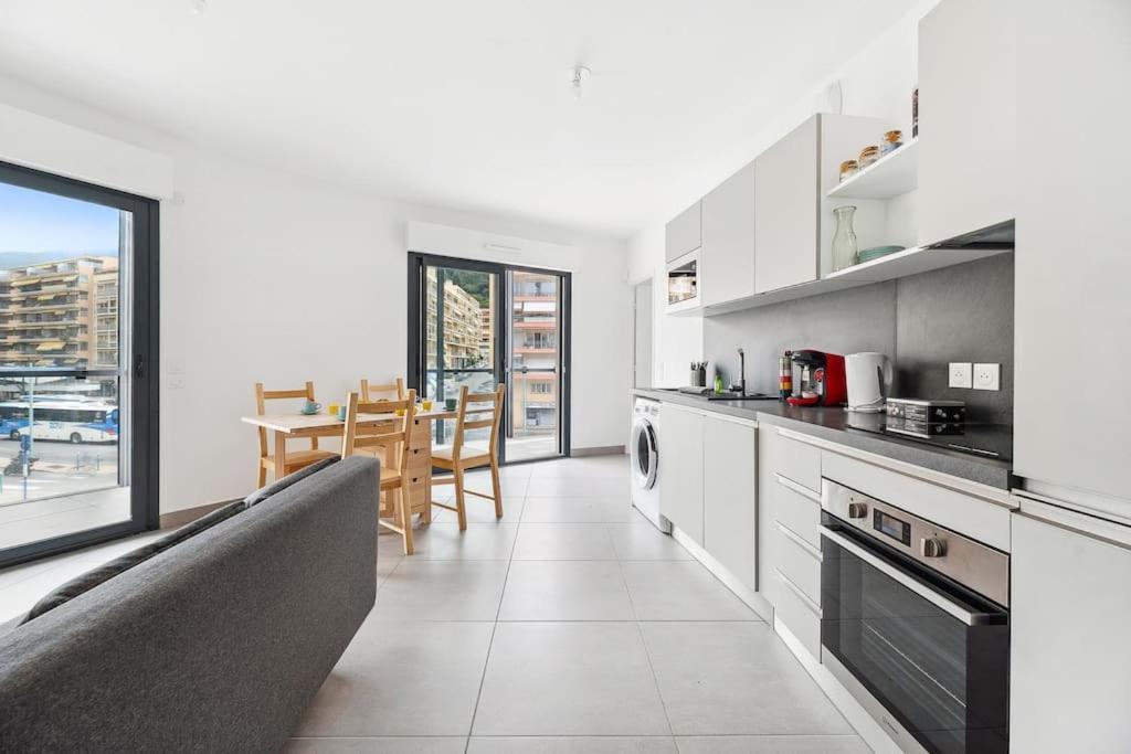Le Cap Riviera - Centre- Parking Prive - Climatisation Apartment Menton Ngoại thất bức ảnh
