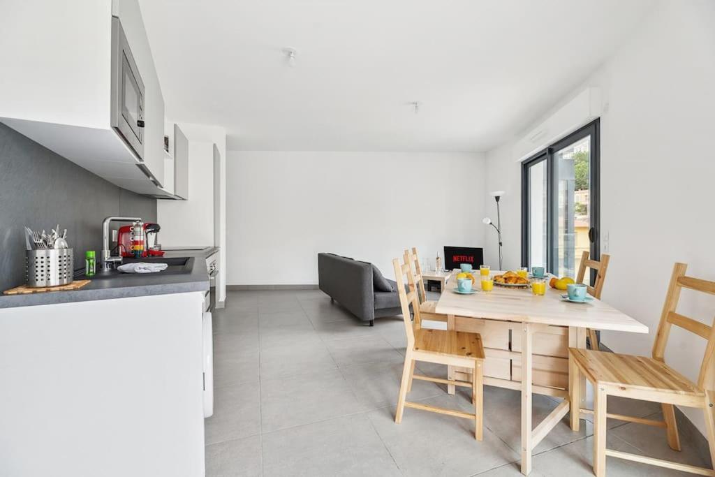 Le Cap Riviera - Centre- Parking Prive - Climatisation Apartment Menton Ngoại thất bức ảnh